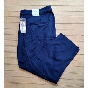 Catherines Womens Size 26W The Universal Pants Capri Blue Stretch NWT